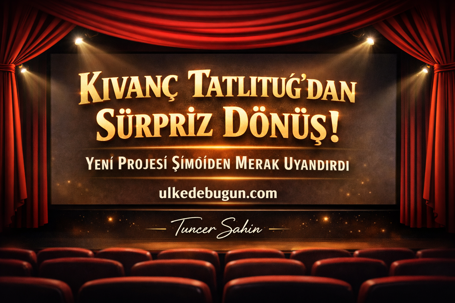 Kıvanç Tatlıtuğ Merak Uyandıran Projesi İle Geri Dönüyor 